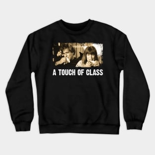 A Touch Class in London Vintage Film Tees for Moviegoers Crewneck Sweatshirt